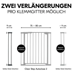 Universal Verlängerung 9cm für hauck Schutzgitter