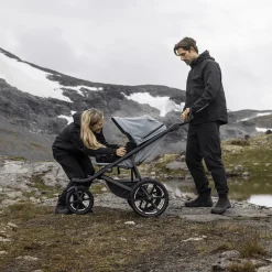 Urban Glide 3 Set Mid Blue mit Babyschale Maple