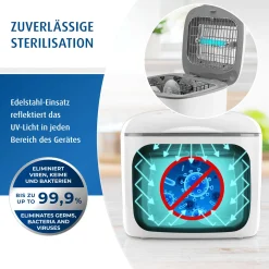 UV-Desinfektionsgerät mit Trocknungsfunktion