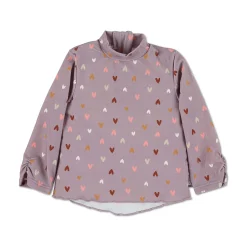 UV-Schutz Langarm-Schwimmshirt Herz