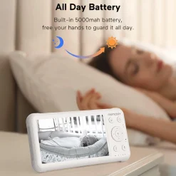 Video-Babyphone 5 Zoll