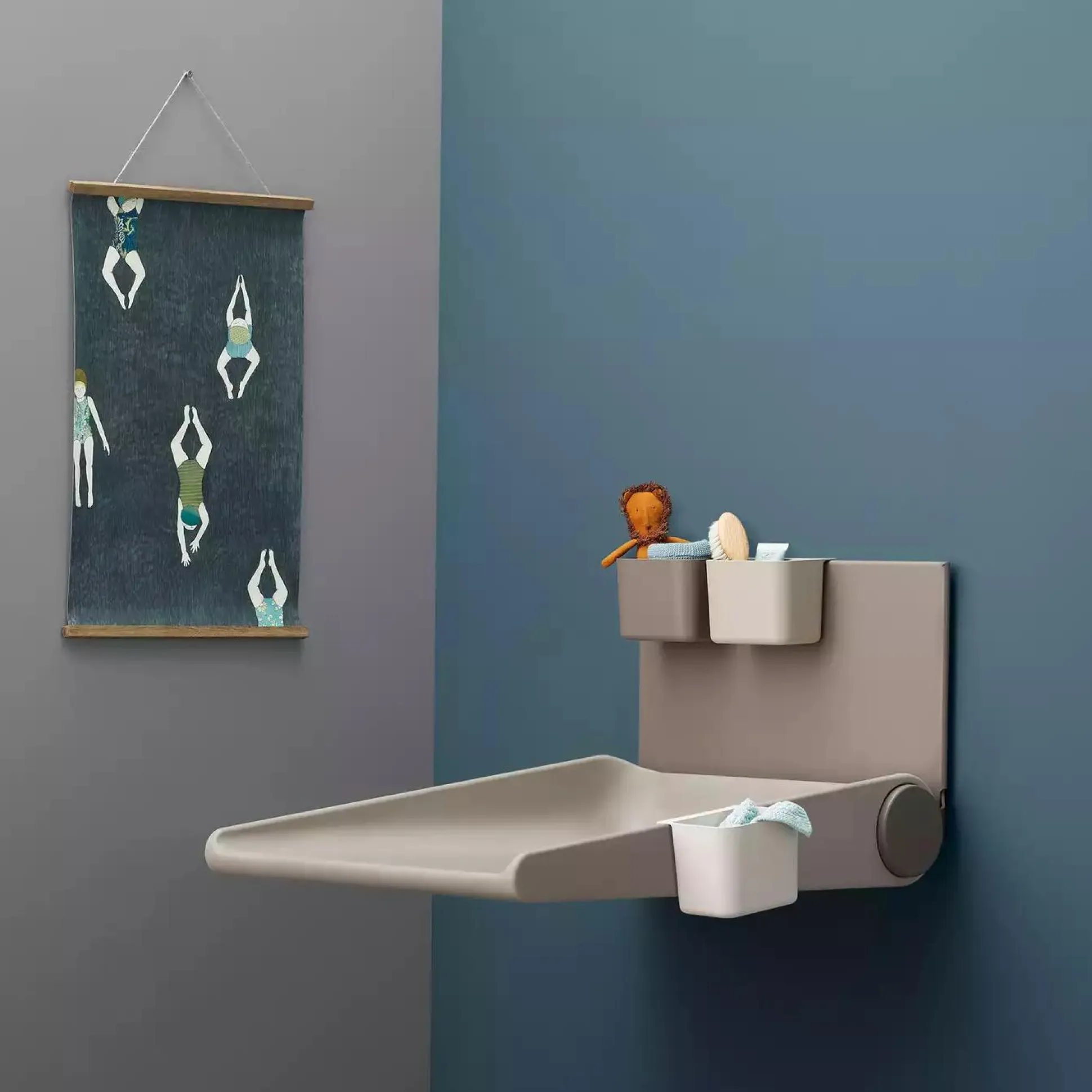 Wandwickelregal Wally Cappuccino