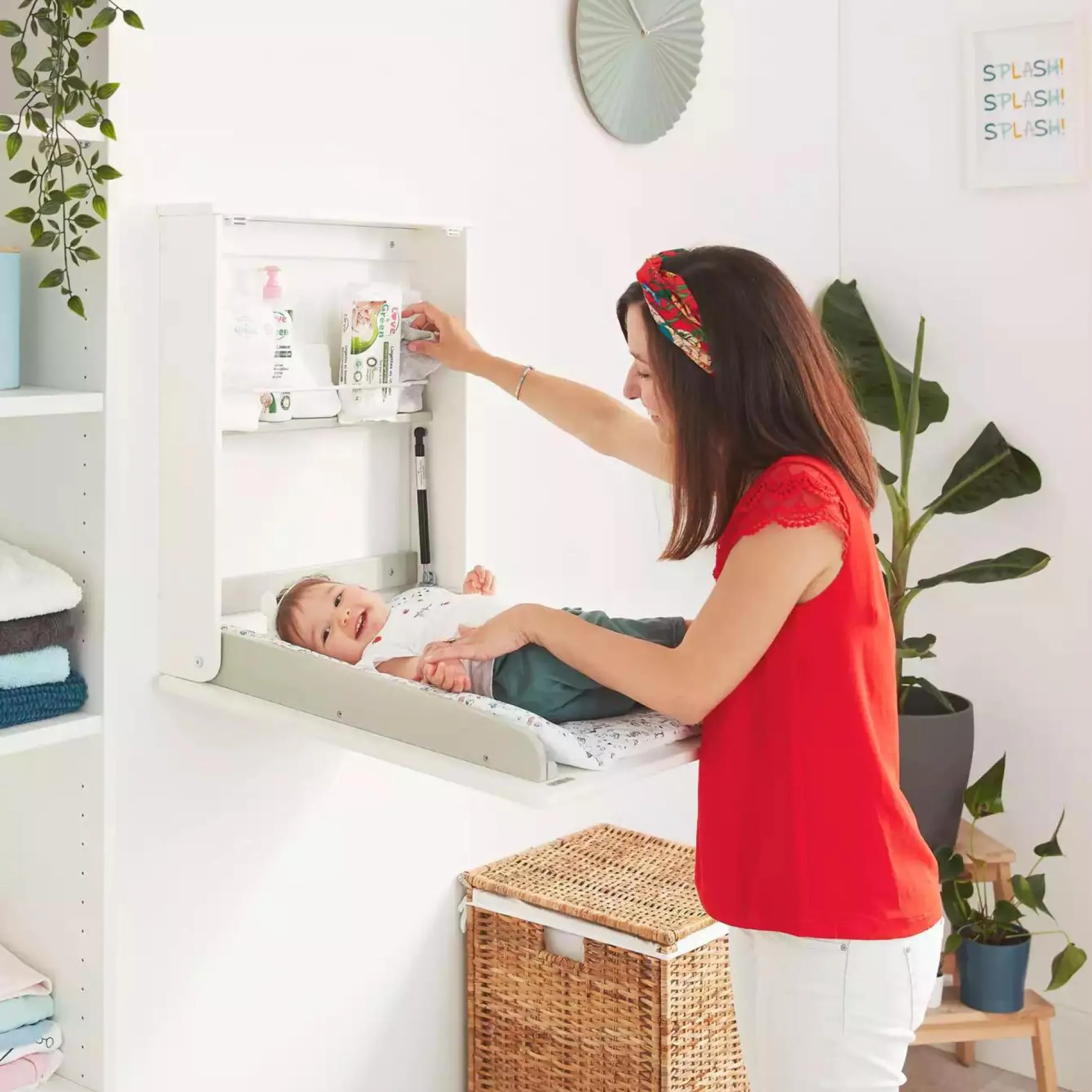 Wandwickeltisch Splash