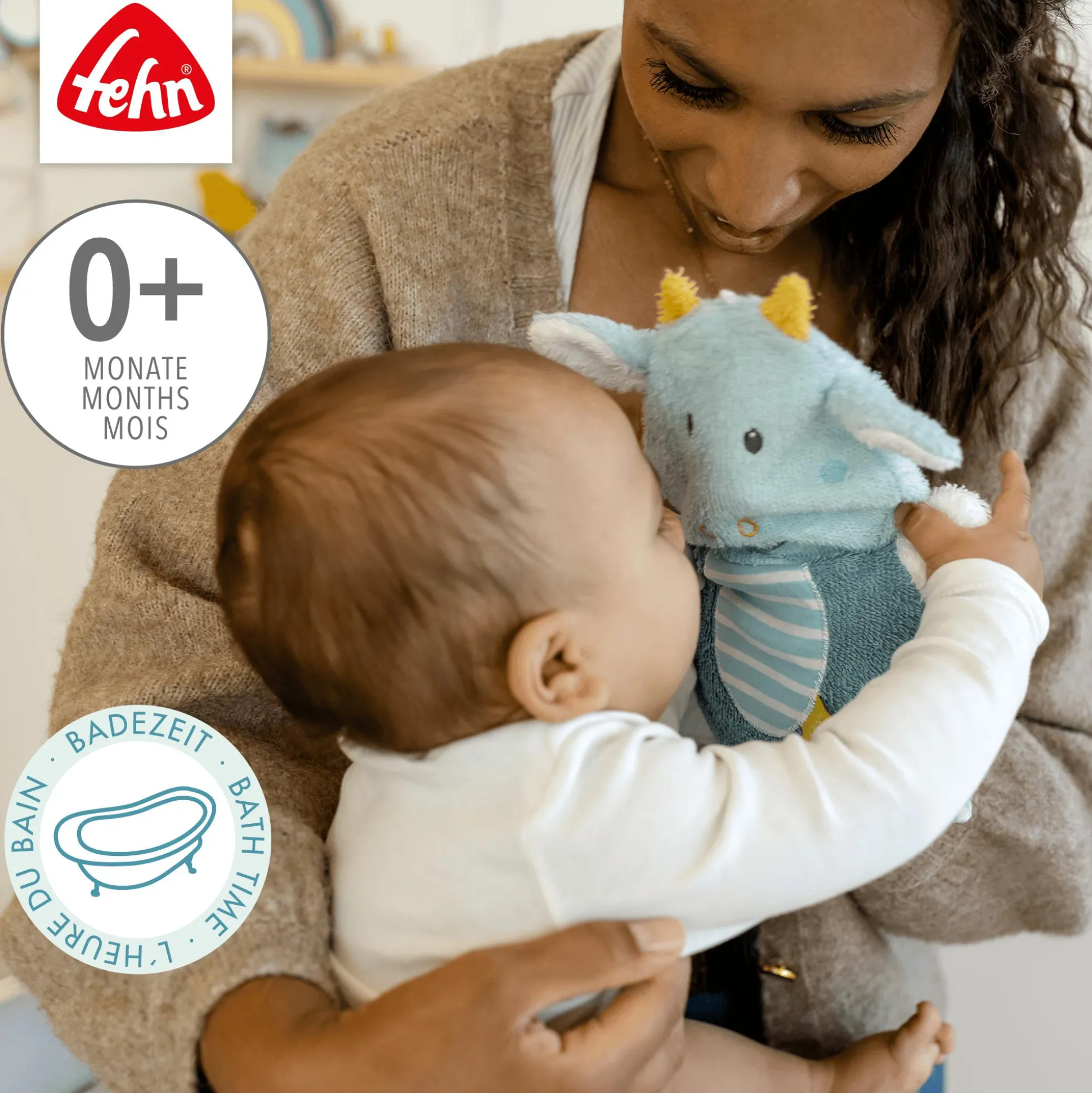 Waschhandschuh Drache