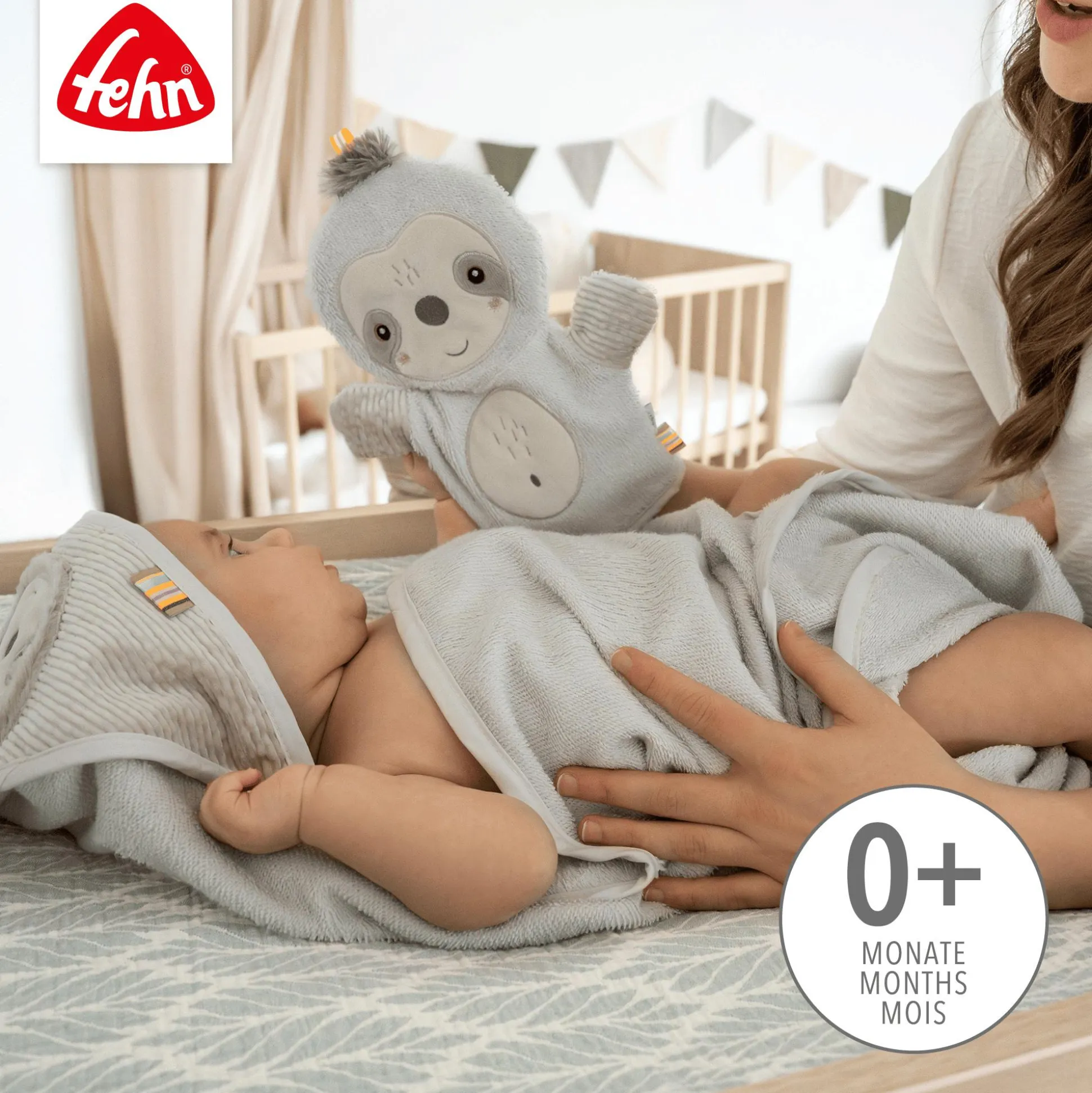 Waschhandschuh Faultier