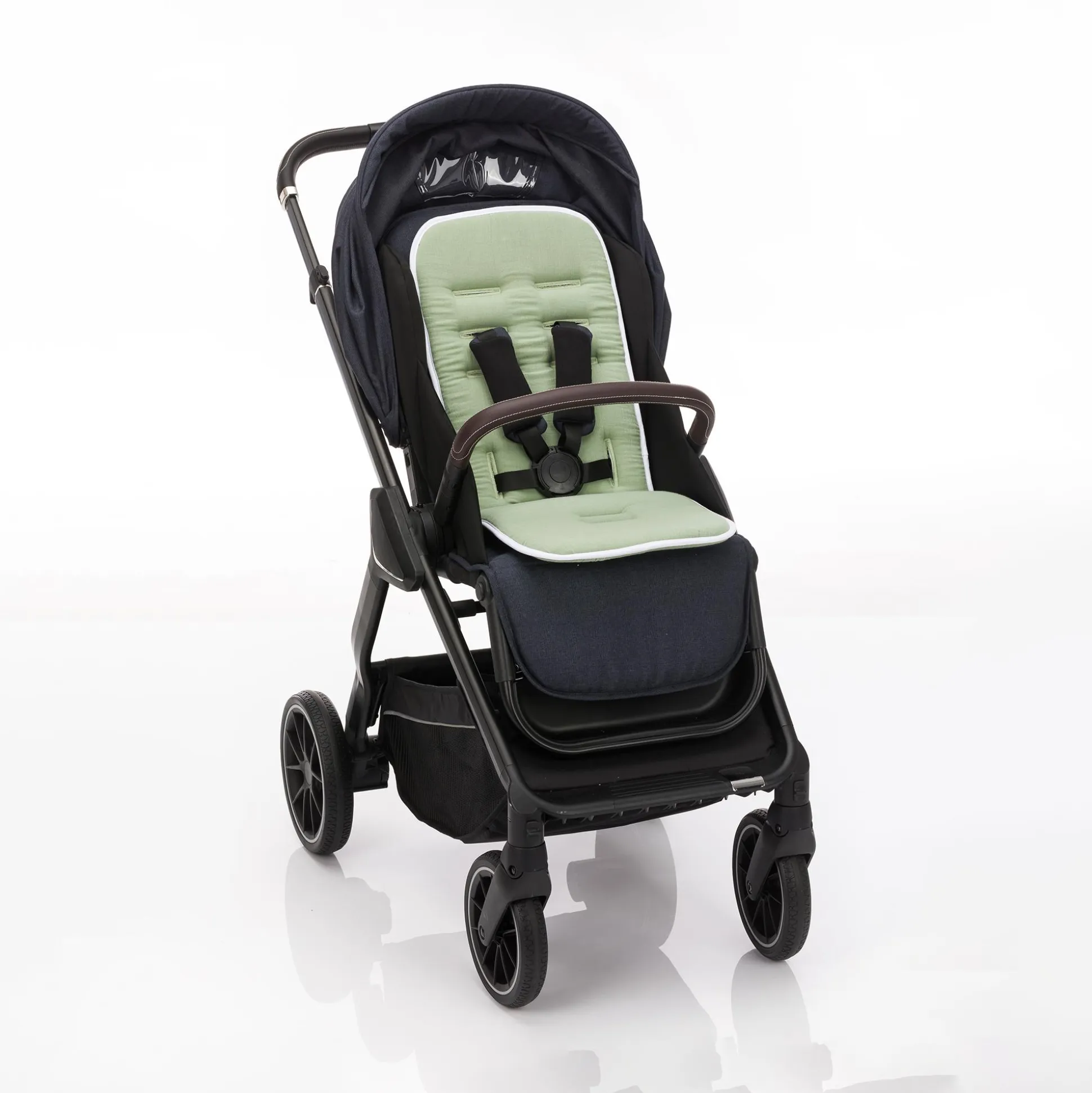 Wendeauflage Musselin Salbei