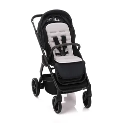 Wendeauflage Musselin Stone Grey