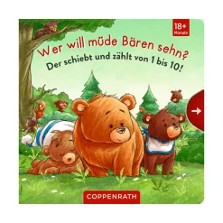 Wer will müde Bären sehn? Der schiebt und zählt von 1 bis 10!
