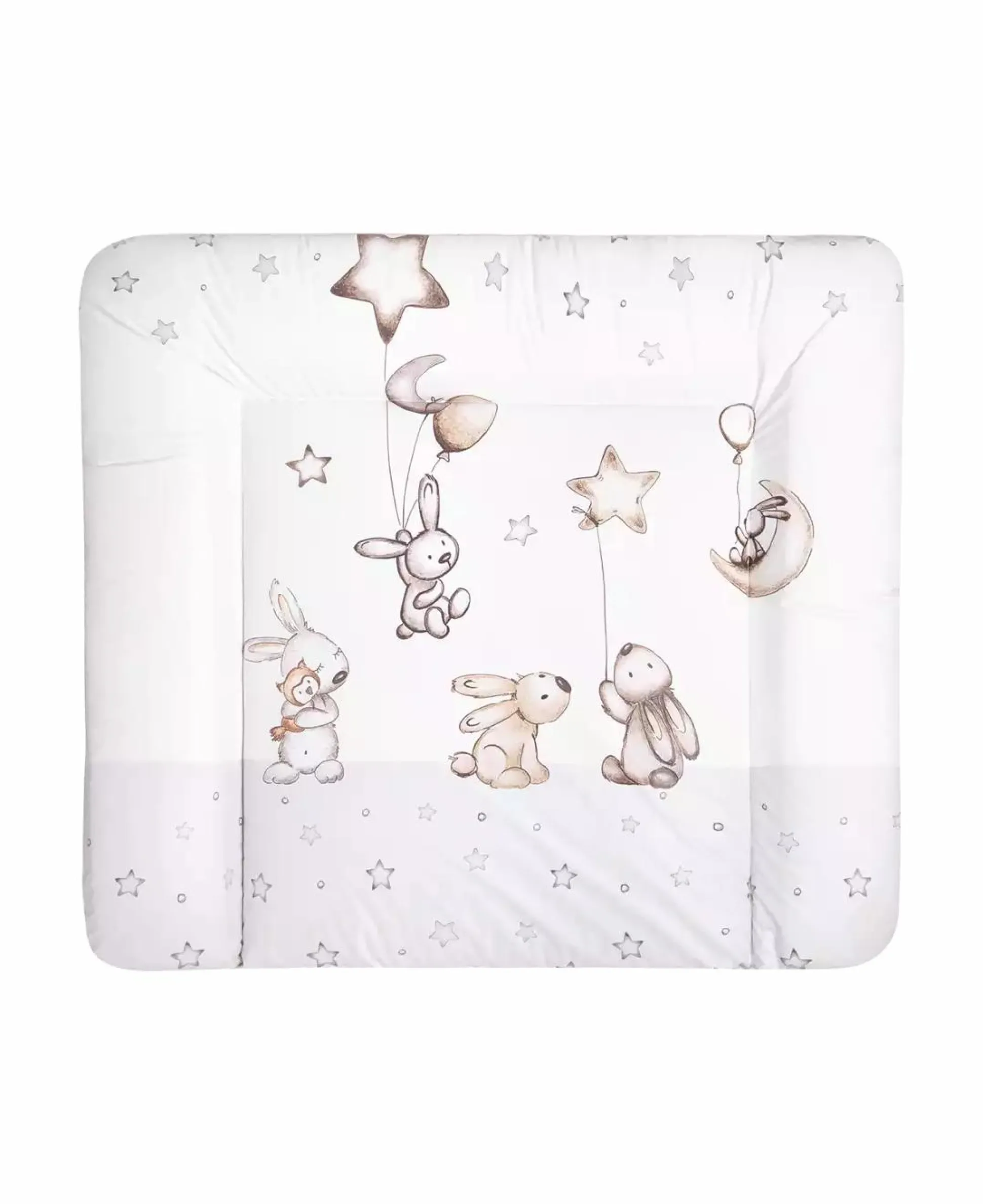 Wickelauflage Softy Hase mit Balloons