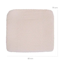 Wickelauflagenbezug Frosty Almond 75 x 85 cm