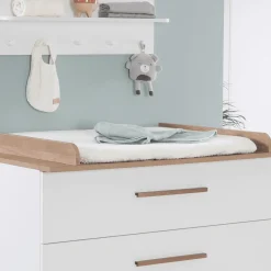 Wickelauflagenbezug Seashells Oyster 75 x 85 cm