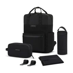 Wickelrucksack Bergen Pro Diaper All Black
