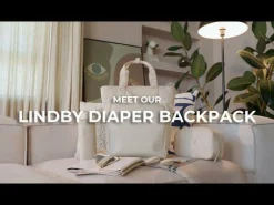Wickelrucksack Lindby Diaper Sandstone