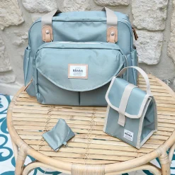 Wickeltasche Geneve II Green Blue