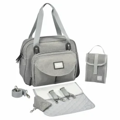 Wickeltasche Geneve II Heather Grey