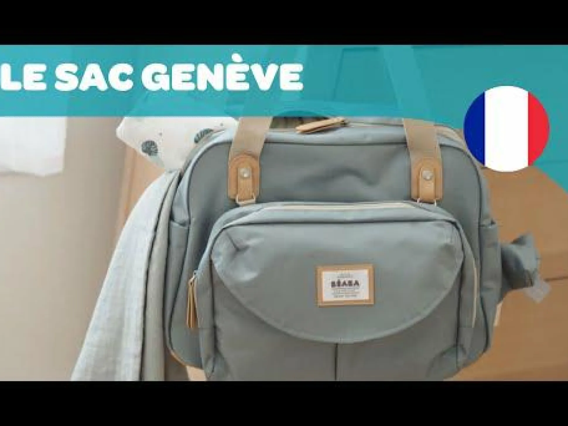 Wickeltasche Geneve II Heather Grey
