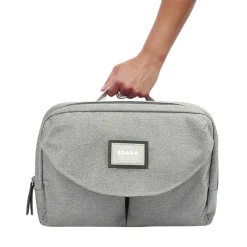 Wickeltasche Geneve II Heather Grey