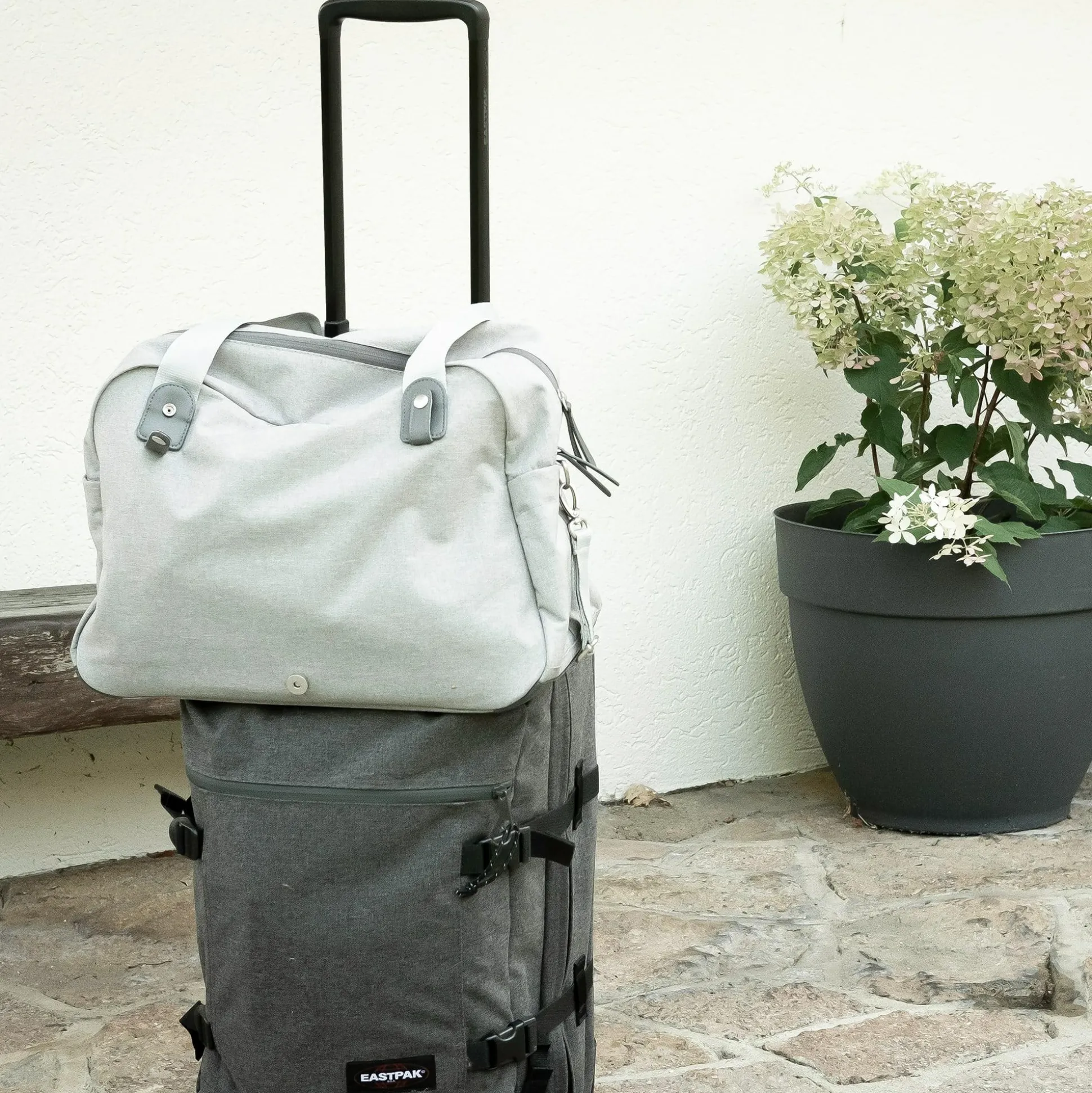 Wickeltasche Geneve II Heather Grey