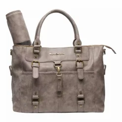 Wickeltasche Helsinki solid taupe