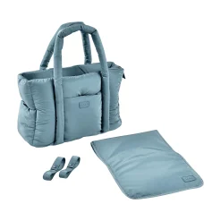 Wickeltasche Paris Blau