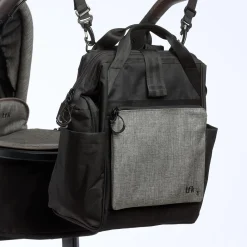 Wickeltasche Premium Grau by Lässig