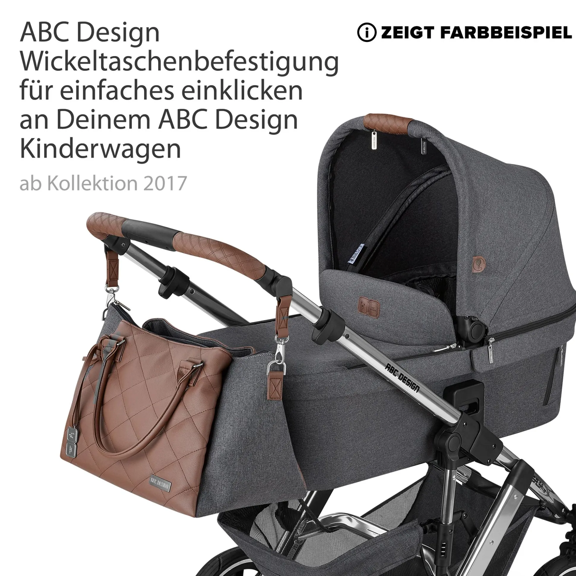 Wickeltasche Royal Aloe