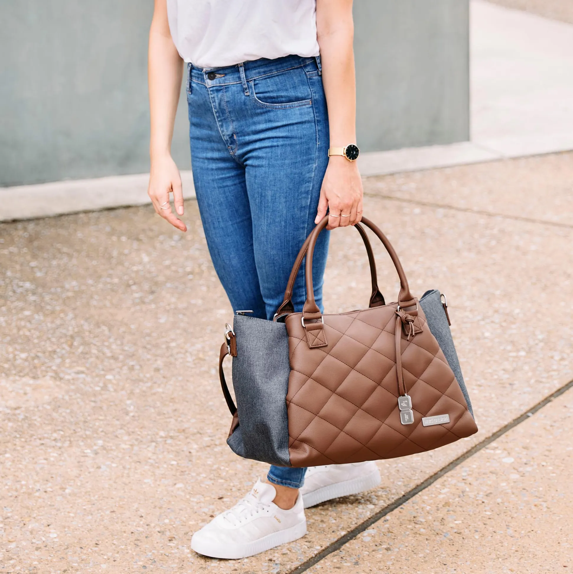 Wickeltasche Royal Aloe