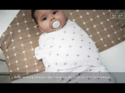 Wickeltuch 2er-Pack 0-3 Monate Branches/Uni