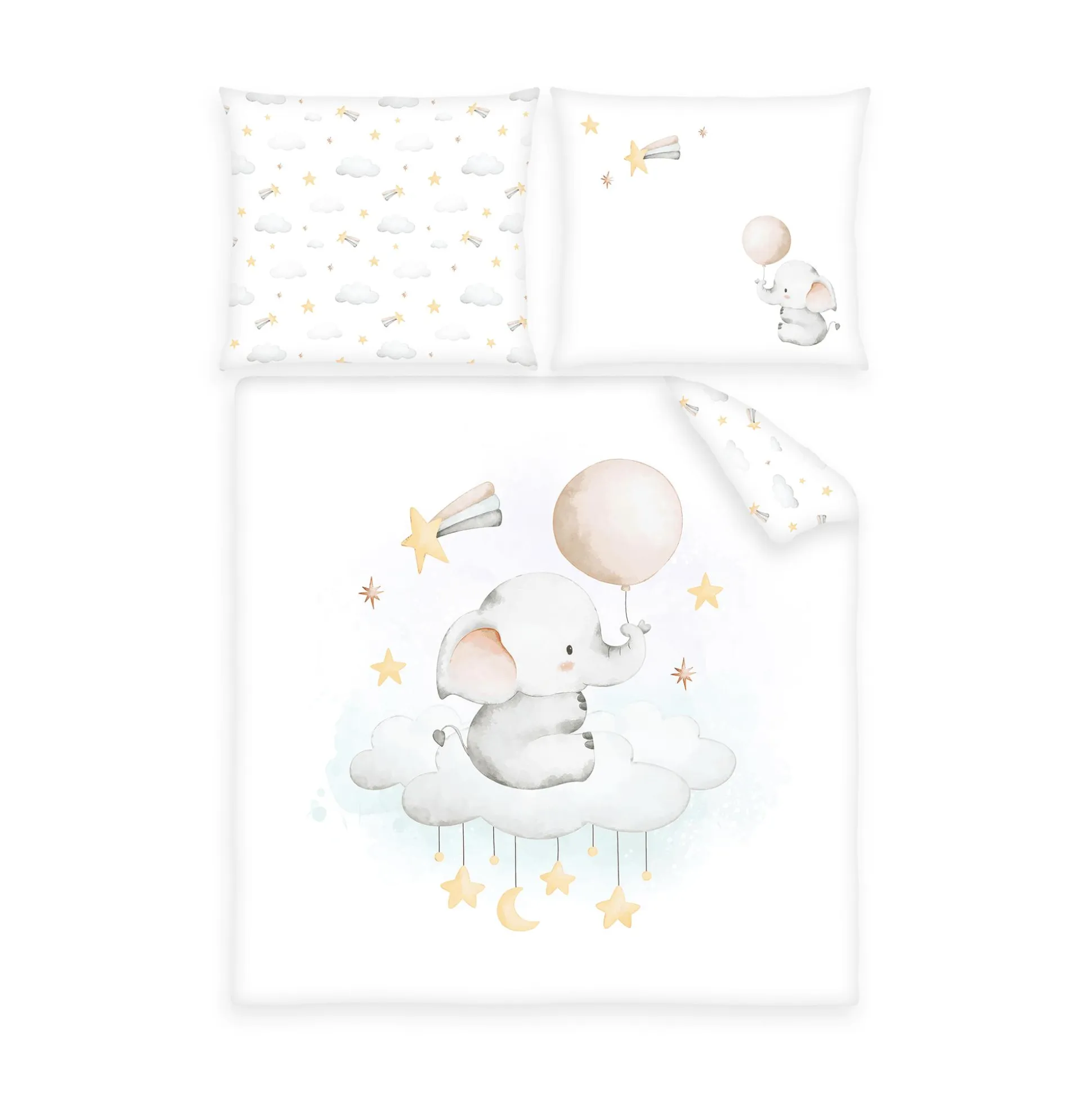 Wiegenwäsche Elefant