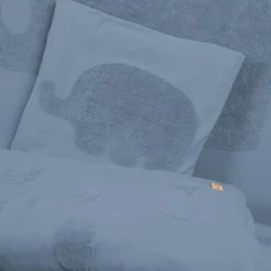 Wiegenwäsche Lil' Elephant Moonlight 80x80cm