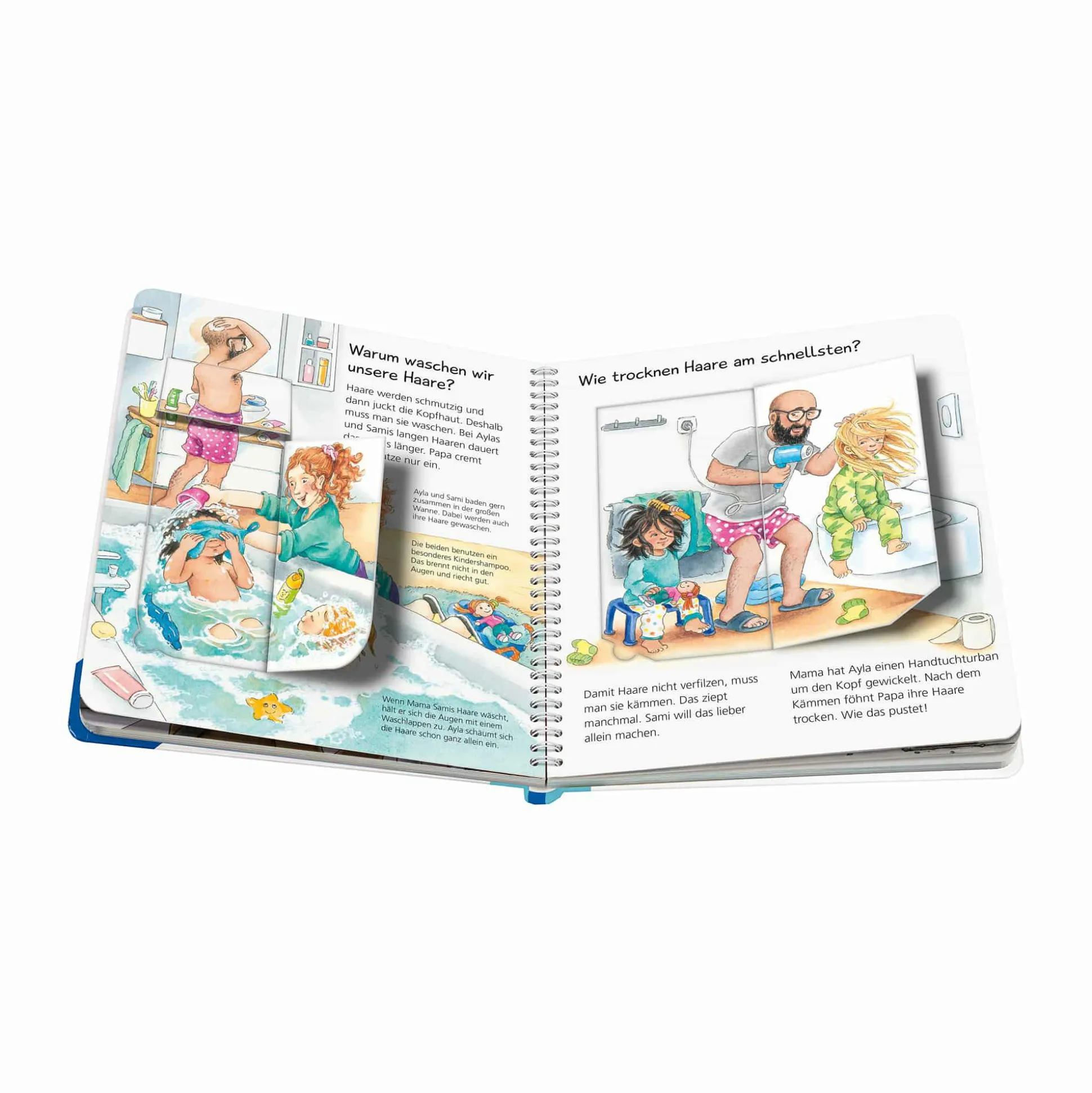 Wieso? Weshalb? Warum? junior, Band 79: Kämmen, schneiden, Haare waschen