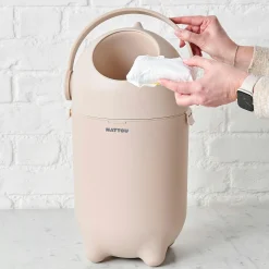 Windeleimer DROPY Beige