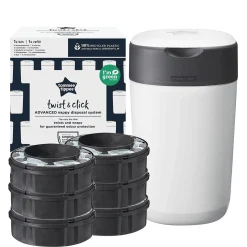 Windeleimer Twist & Click mit 6 Nachfüllkassetten