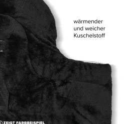Winterfußsack Black
