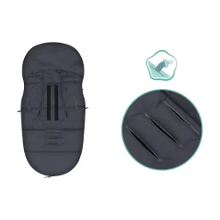 Winterfußsack Leo Grau