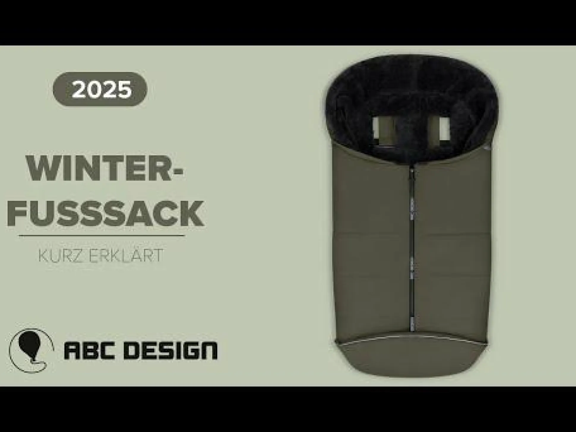 Winterfußsack Nature