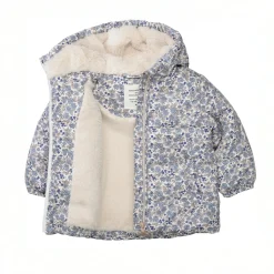 Winterjacke Blümchen