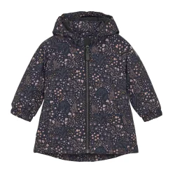 Winterjacke Blümchen