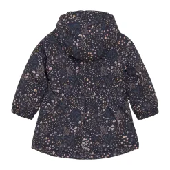 Winterjacke Blümchen