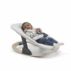 Wippengestell Rocker Giraffe Natural Wood