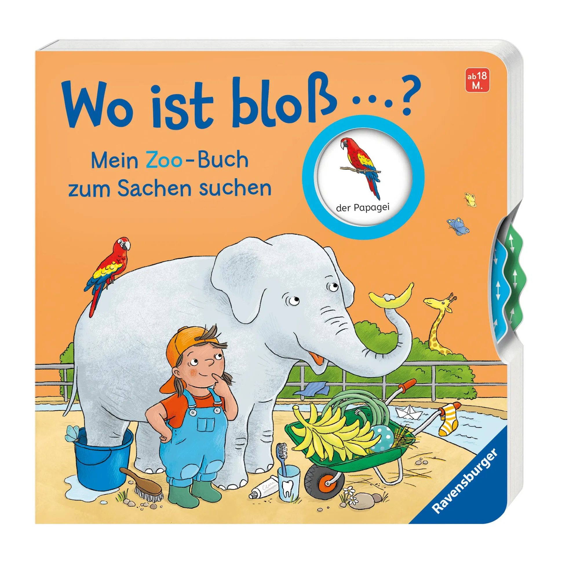 Wo ist bloß? Mein Zoo-Buch zum Sachen suchen