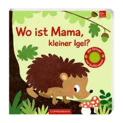 Wo ist Mama, kleiner Igel?