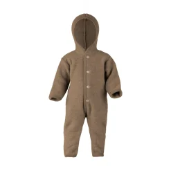 Wollwalk-Overall Walnuss Melange