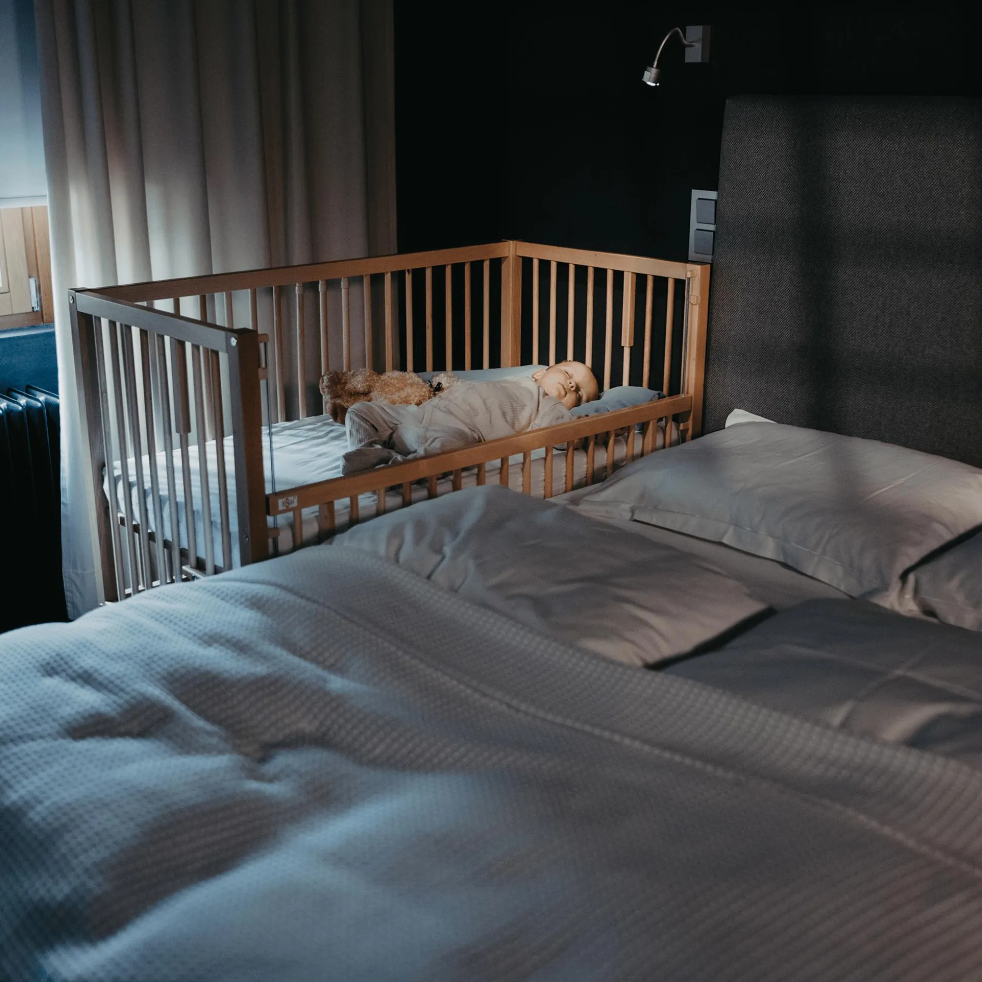 XXL Beistellbett HAJO natur