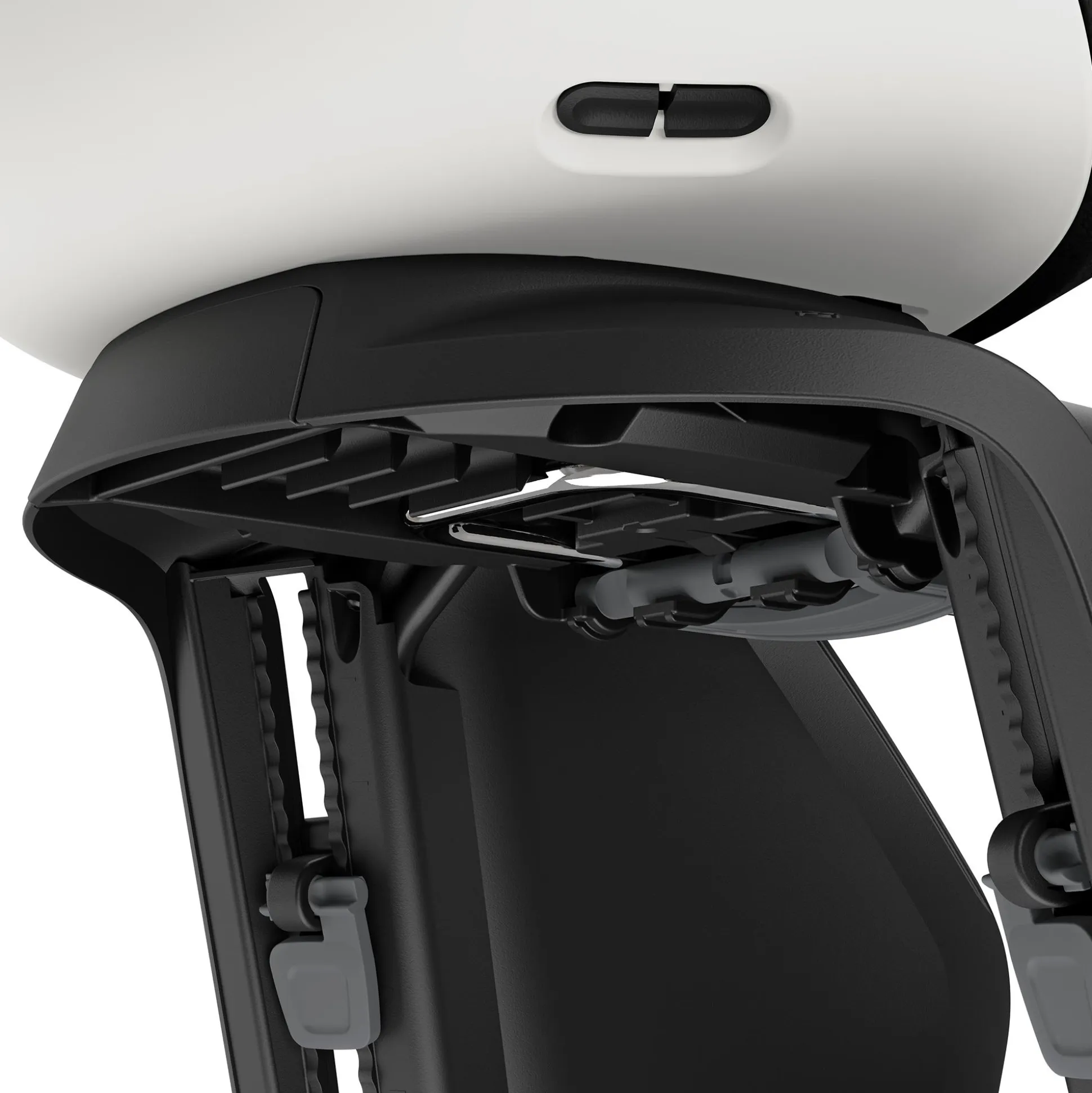 Yepp Nexxt 2 Maxi Rahmenmontage Snow White