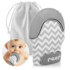 Zahnungsfäustling mit Hygienebeutel